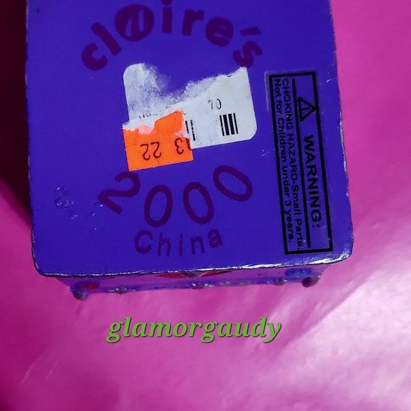 💟Y2k Vintage Claire's trinket box - Picture 3 of 5